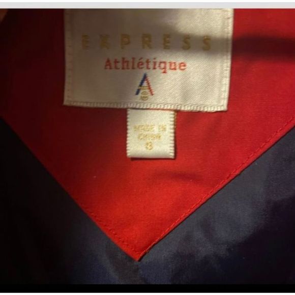 Express Athletique~ Down Filled parka Coat Vintage - Picture 2 of 8